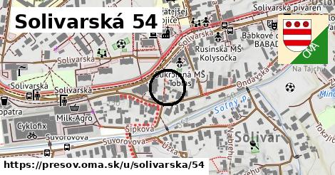 Solivarská 54, Prešov