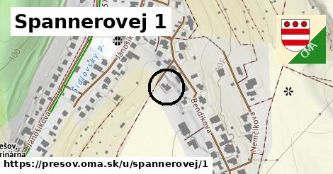 Spannerovej 1, Prešov