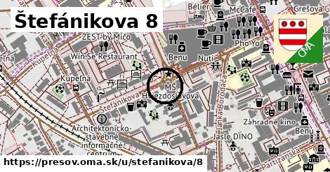 Štefánikova 8, Prešov