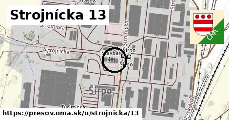 Strojnícka 13, Prešov