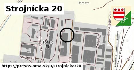 Strojnícka 20, Prešov