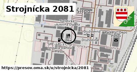Strojnícka 2081, Prešov