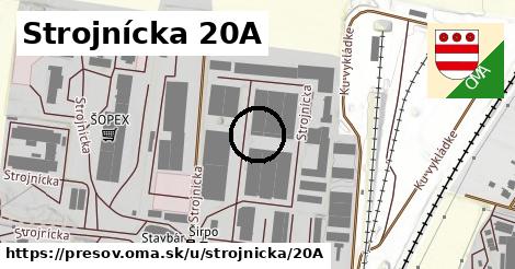 Strojnícka 20A, Prešov