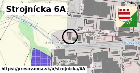 Strojnícka 6A, Prešov