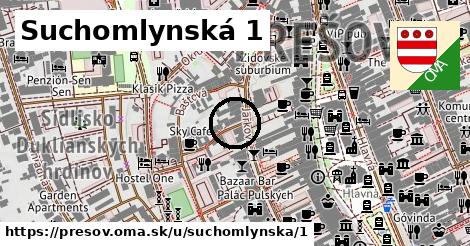 Suchomlynská 1, Prešov