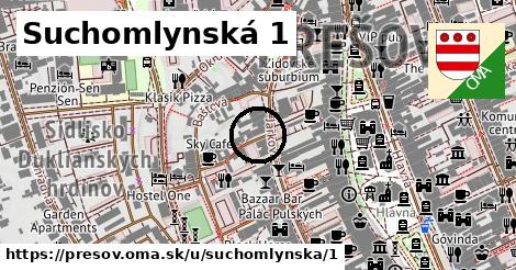 Suchomlynská 1, Prešov