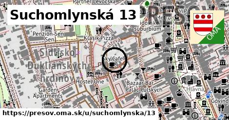 Suchomlynská 13, Prešov