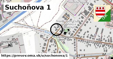 Suchoňova 1, Prešov