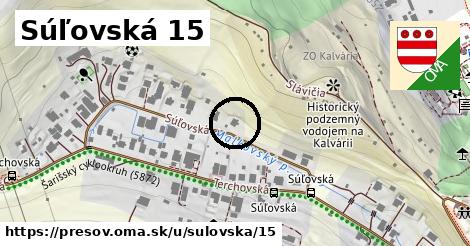 Súľovská 15, Prešov