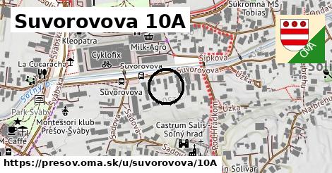 Suvorovova 10A, Prešov