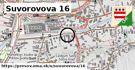 Suvorovova 16, Prešov