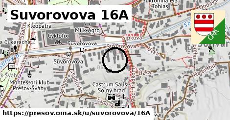 Suvorovova 16A, Prešov