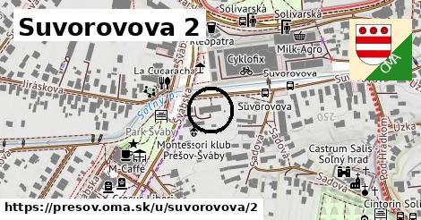 Suvorovova 2, Prešov