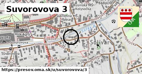 Suvorovova 3, Prešov