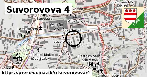 Suvorovova 4, Prešov