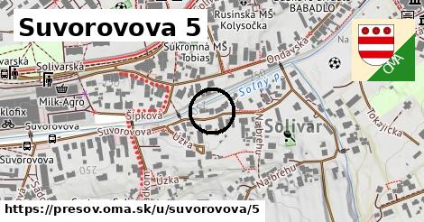 Suvorovova 5, Prešov