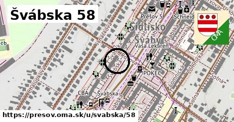 Švábska 58, Prešov