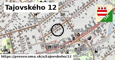 Tajovského 12, Prešov