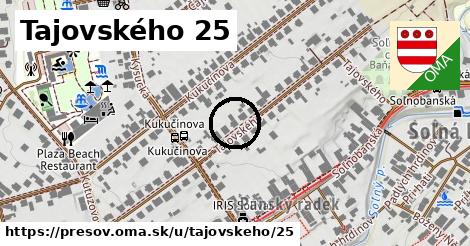 Tajovského 25, Prešov