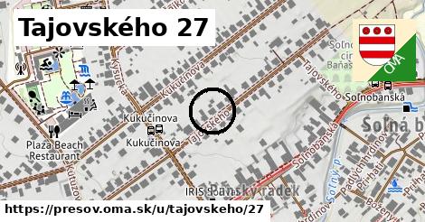 Tajovského 27, Prešov