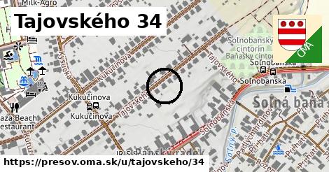 Tajovského 34, Prešov