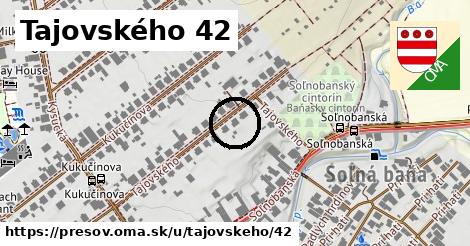 Tajovského 42, Prešov