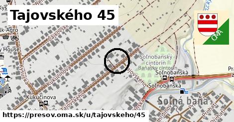 Tajovského 45, Prešov