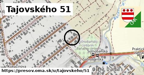 Tajovského 51, Prešov