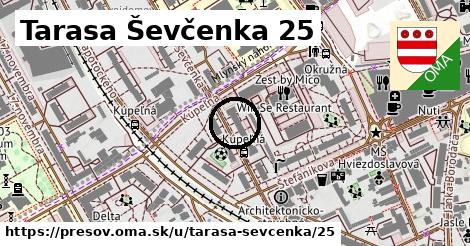 Tarasa Ševčenka 25, Prešov