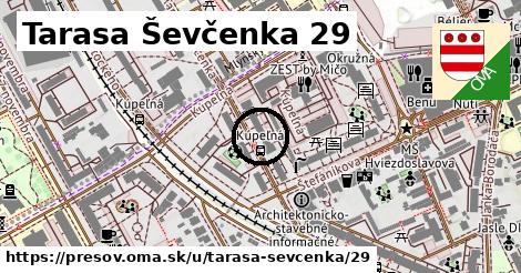 Tarasa Ševčenka 29, Prešov