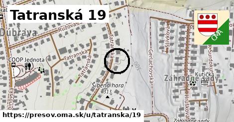 Tatranská 19, Prešov