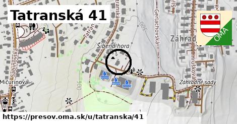 Tatranská 41, Prešov