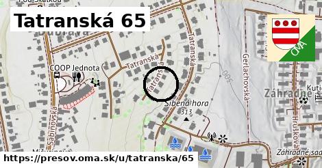 Tatranská 65, Prešov