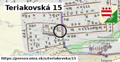 Teriakovská 15, Prešov