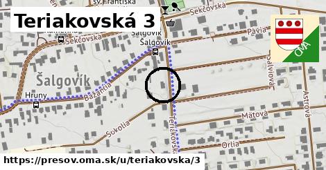 Teriakovská 3, Prešov