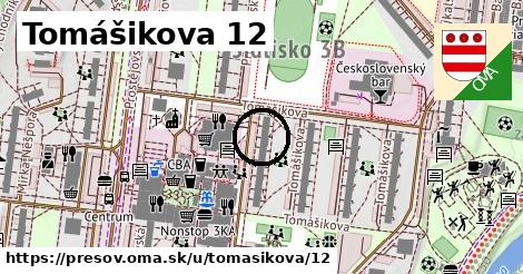 Tomášikova 12, Prešov