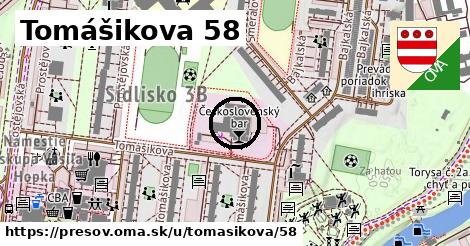 Tomášikova 58, Prešov