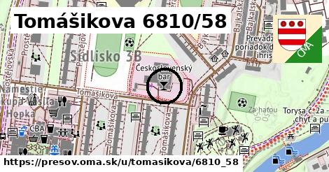 Tomášikova 6810/58, Prešov