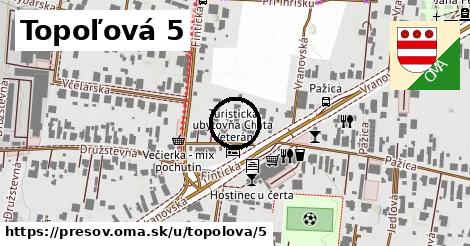 Topoľová 5, Prešov