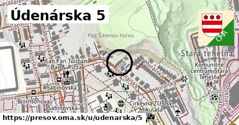 Údenárska 5, Prešov