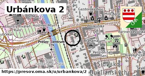 Urbánkova 2, Prešov