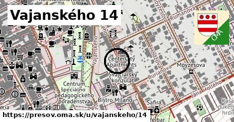 Vajanského 14, Prešov