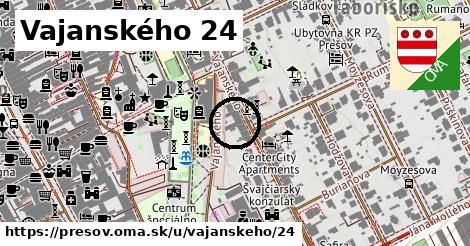 Vajanského 24, Prešov