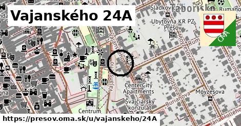 Vajanského 24A, Prešov