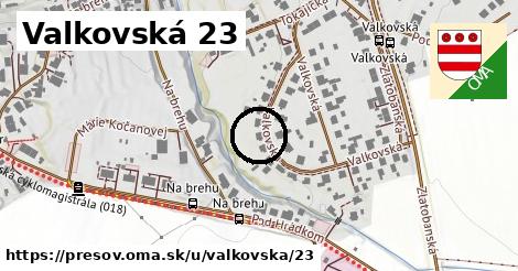 Valkovská 23, Prešov