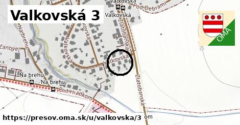 Valkovská 3, Prešov