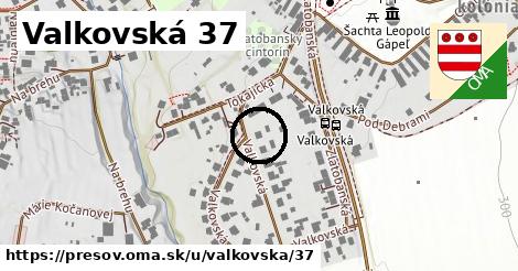 Valkovská 37, Prešov