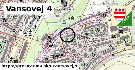 Vansovej 4, Prešov