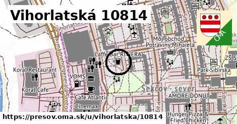 Vihorlatská 10814, Prešov