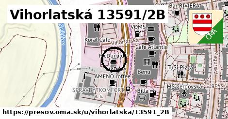 Vihorlatská 13591/2B, Prešov